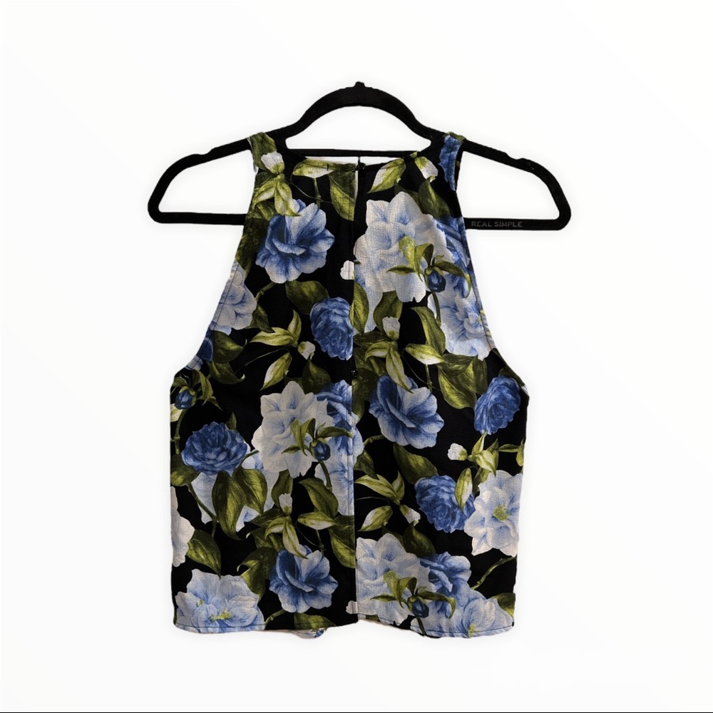 Floral Top / American Apparel/ Size: L